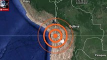 SISMO 5.8 RICHTER SACUDE CHILE Y PERU