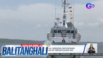 Philippine Maritime Patrol Mission Papuntang Pag-asa Island, Sinundan at niradyuhan ng Chinese Navy | BT