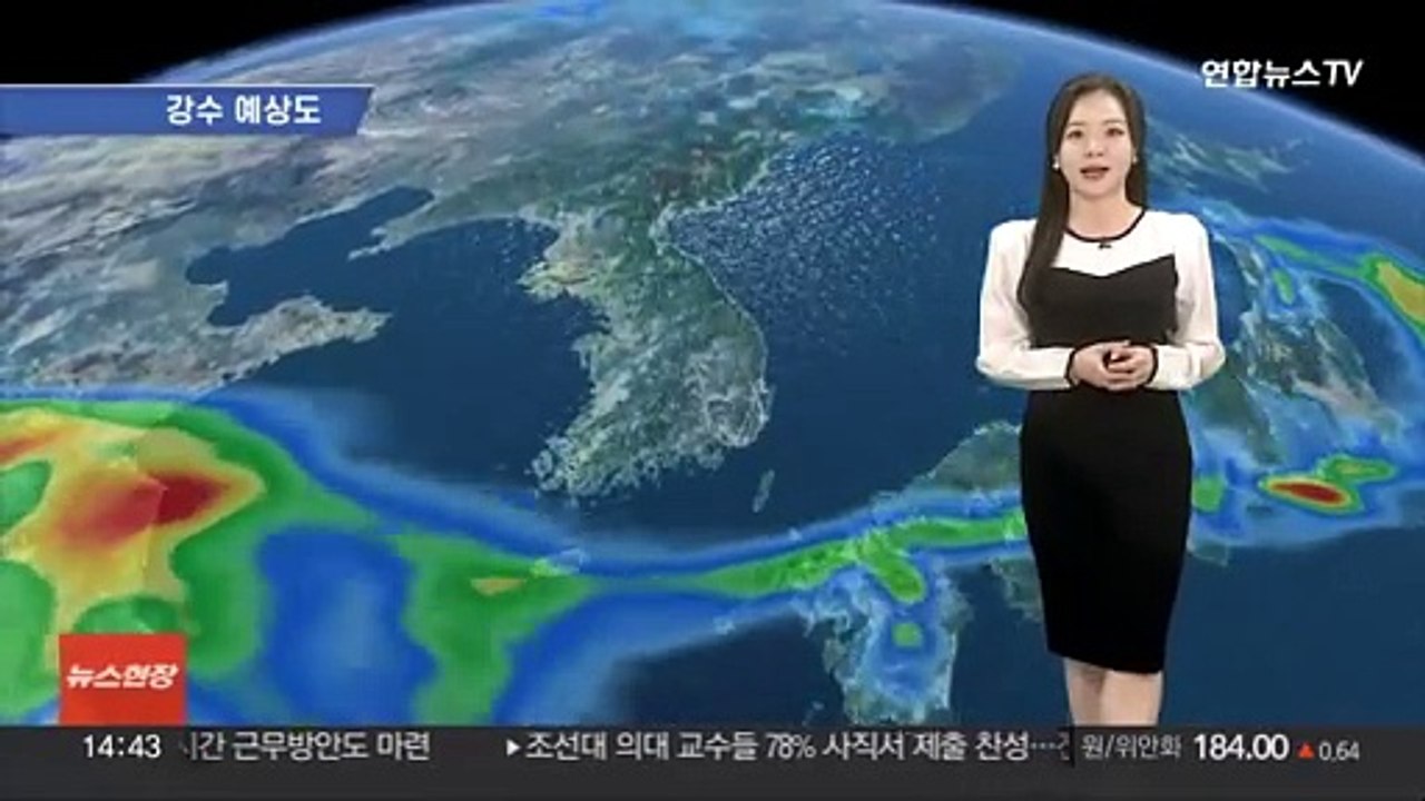 [날씨] 전국 돌풍·벼락 동반 비…밤사이 중부 강한 비 집중