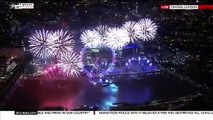 Fuegos artificiales en Londres para dar la bienvenida al 2018