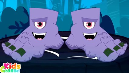 Foot Without A Body, Spooky Song, Scary Nursery Rhymes And Cartoon Videos by Kids Channel