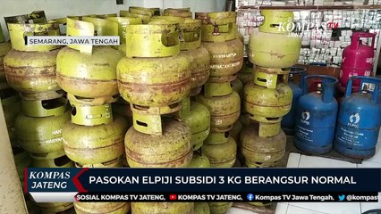 Pasokan Elpiji Subsidi 3 Kg Berangsur Normal