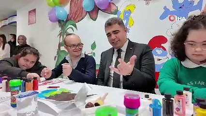 Down sendromlu çocuklar diş sağlığı merkezinde buluştu