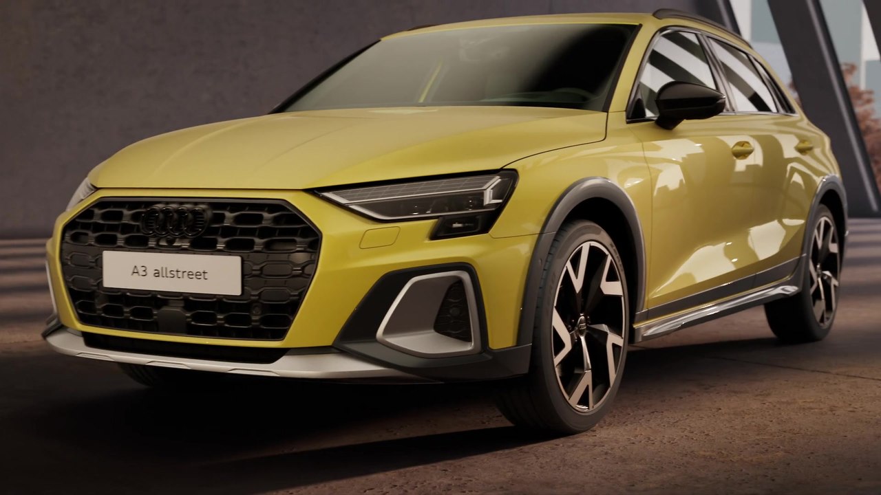 Audi A3 allstreet – Exterieur und Funktionalität – Animation