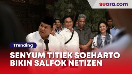 Senyum Penuh Arti Titiek Soeharto saat Prabowo Sampaikan Pidato Kemenangan: Tulus Banget Senyumnya