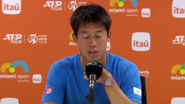 ATP - Miami Open 2024 - Kei Nishikori : Je veux juste jouer beaucoup de matches