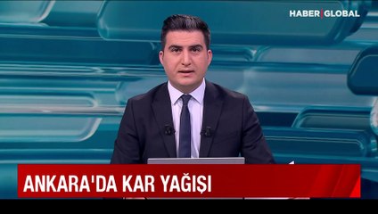 Ankara'da kar yağışı bugün de etkili oluyor!