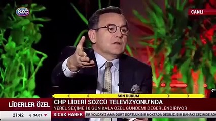 Sözcü yazarıyla Özgür Özel birbirine girdi! "Kalk ben genel başkan olayım"