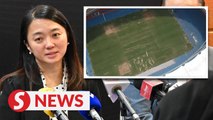 Scruffy pitch: Wait until match day at Bukit Jalil stadium on Tuesday, says Hannah