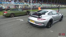Porsche 991 GT3 RS with iPE Exhaust - CRAZY Launch Controls !