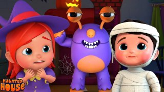 Monster In The Dark, Halloween Rhymes And Spooky Cartoon Videos by Haunted House