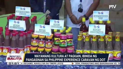 Download Video: Mayamang kultura at pagkain, ibinida ng Pangasinan sa Philippine Experience Caravan ng DOT