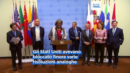 Gaza, Stati Uniti chiedono cessate il fuoco immediato al Consiglio di sicurezza Onu