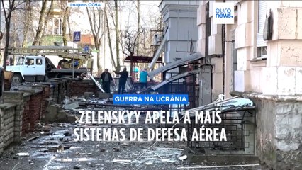 Zelenskyy pede mais sistemas de defesa aérea após nova vaga de ataques russos