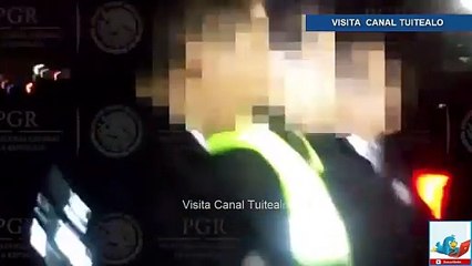 Descargar video: DetenidoJavier Nava Soria contador de Javier Duarte llega a la CDMX