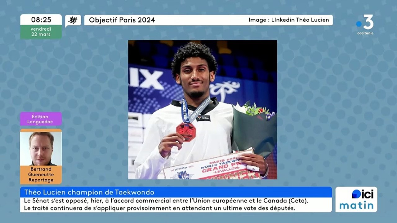 Objectif Paris 2024 : Théo Lucien