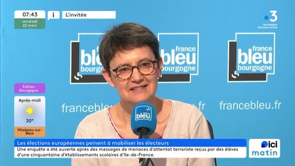 Élections européennes : "la société recule pour tout le monde", selon Nathalie Arthaud en visite en Bourgogne