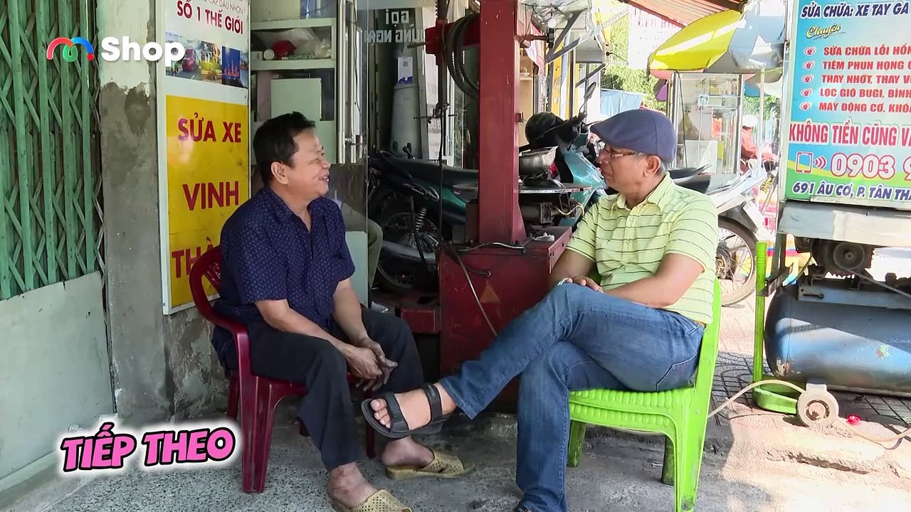 Tiệm sửa xe bơm xe miễn phí, không tiền cũng vá _ Bác Có Khỏe Không #69