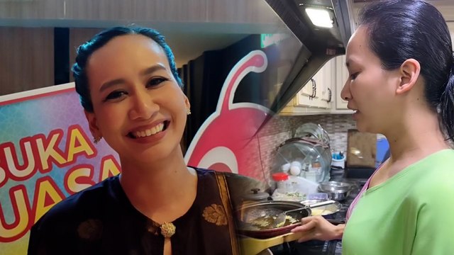 Popia basah wajib ada! Marsha pilih berbuka puasa di rumah, seronok masak bersama keluarga