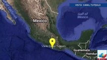Se registran sismos de magnitud 4.8 y 5 en Ometepec Guerrero