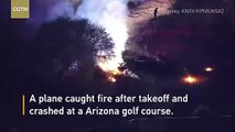 Six dead in plane crash on Arizona golf course