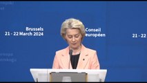 Summit Ue, Von der Leyen: continuiamo chiaramente a sostenere l'Ucraina