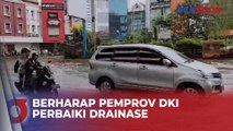 Banjir Jalan Boulevard Raya Kelapa Gading, Warga Berharap Pemprov Perbaiki Drainase