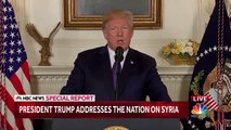President Trump Announces Precision Strikes In Syria
