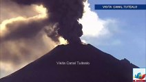 Popocatépetl emite 86 fumarolas y seis explosiones en últimas horas