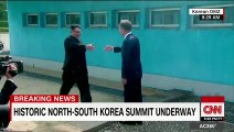 Kim Jong Un cross the line at DMZ