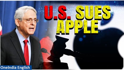 US Government Sues Apple Over Smartphone Market Monopoly, Details Inside | Oneindia News