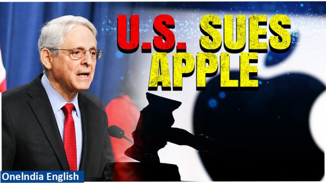 US Government Sues Apple Over Smartphone Market Monopoly, Details Inside | Oneindia News