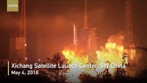 China launches communication satellite using Long March-3B