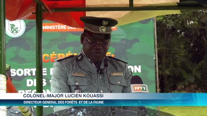 128 militaires reconvertis en agents des Eaux et Forêts reçoivent leurs attributs
