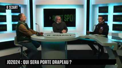 SMART SPORTS - JO2024 : qui sera porte drapeau ?