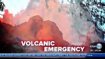 Nueva explosion del Kilauea esta mañana deja impresionantes imagenes