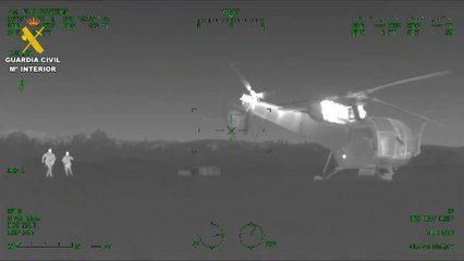 'Narcovuelos' con helicópteros en Cádiz y Sevilla para introducir hachís desde Marruecos