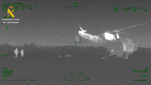'Narcovuelos' con helicópteros en Cádiz y Sevilla para introducir hachís desde Marruecos