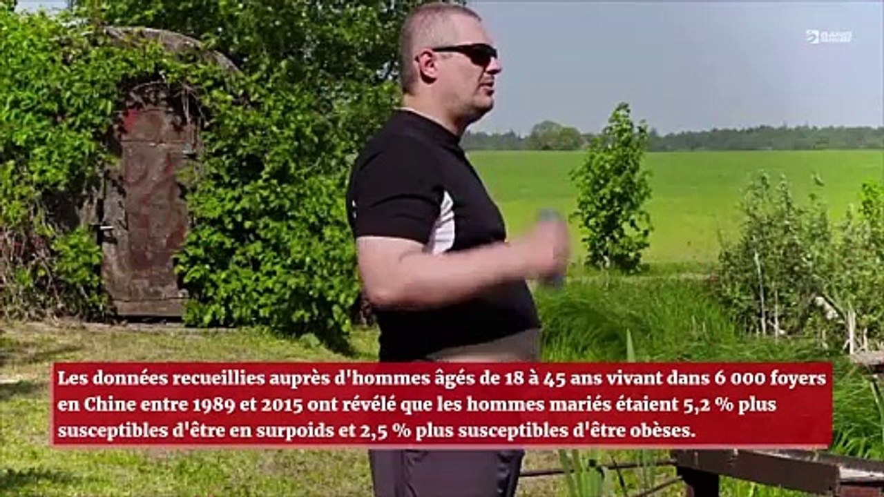 Les hommes mariés prennent du poids après leur mariage selon une étude