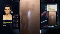 Julio Cesar Chavez Jr. shadowboxing en sauna