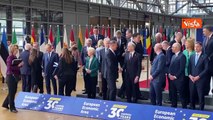 30 anni dello spazio economico europeo, ecco la foto di gruppo dei leader dell'Ue