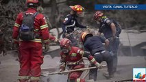 Sube a 101 la cifra de muertos por la erupción del Volcán de Fuego en Guatemala