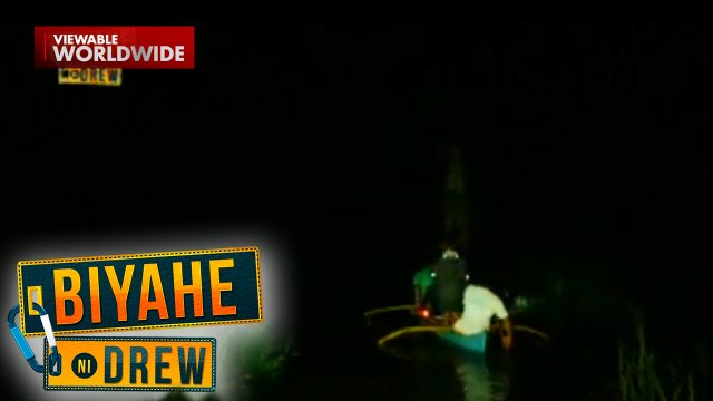 Crocodile watching sa Siargao, sinubukan ni Biyahero Drew! | Biyahe Ni Drew