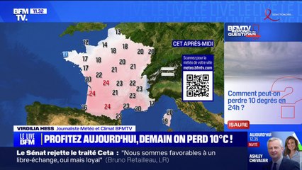 Comment peut-on perdre 10 degrés en 24 heures ? BFMTV répond à vos questions