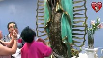 #VIDEO: Estatua de la Virgen María llora lagrimas que huelen a rosas