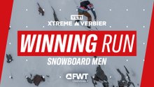 Jonathan Penfield Snowboard Men Winning Run - 2024 YETI Xtreme Verbier