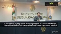 Renuncia Hiram Almeida a la SSP