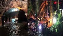 Los 12 niños y su coach ya fueron rescatados de la caverna en Tailandia