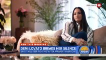 Demi Lovato rompe el silencio tras su sobredosis