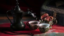 Arabic Coffee Ritual: Cozy Ambiance with Tasbih. طقوس القهوة العربية: أجواء مريحة مع التسبيح